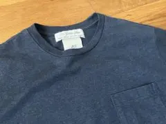 REMI RELIEF レミレリーフ ポケットTシャツ ネイビー インディゴ Lのサムネイル