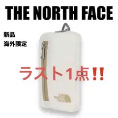新品⭐️ノースフェイス　フォンケース　カラビナ　オフホワイト　韓国限定