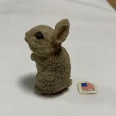 ウサギの置物 アメリカ製