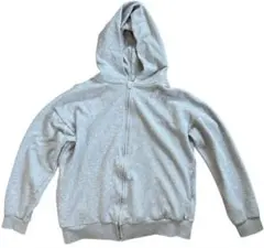 ANTIQUA tree cafe ハーフジップパーカー スウェット 古着