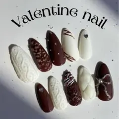 バレンタインネイル⟡˚.⋆チョコレートネイル【送料無料】