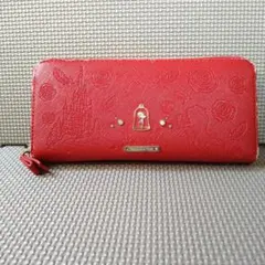 サマンサベガ　サマンサヴェガ　ディズニー　美女と野獣　コラボ　長財布　ラウンド型