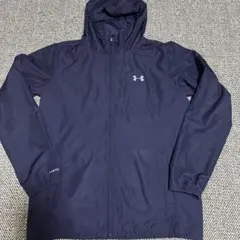 アンダーアーマー　ナイロンジャケット　 L ネイビー