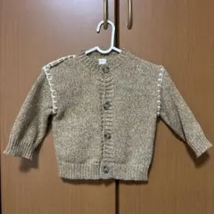 tete a tete バースデイ　ベージュ カーディガン 100cm