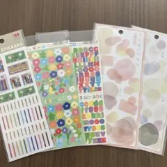 【新品未開封】　シール　まとめ売り　5点セット