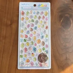 国内正規品　しずくちゃん　ボンボンドロップシール　ミニ　しずくの森のなかまたち
