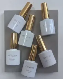 マグネット　ジェル　emigoro カラージェル 3本セット　バレンタインネイル