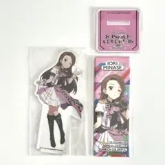 アイドルマスター 公式アクリルスタンド＆ロング缶バッジ 水瀬伊織
