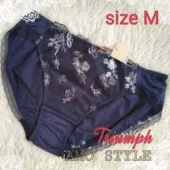 【新品未使用sizeM】トリンプショーツ♢トリンプアモスタイル♢﻿ネイビー