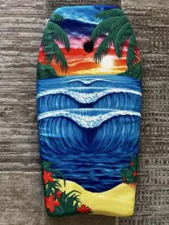 ボディボード 夕日と波