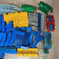 プラレール線路パーツトンネル橋駅踏切たくさんまとめ売り