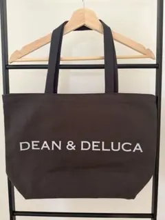 DEAN & DELUCA ダークブラウン トートバッグ L