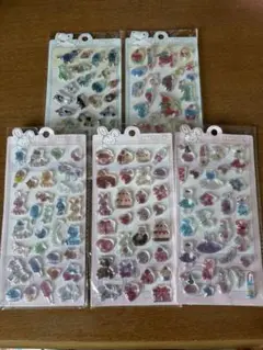 SLAPSLIP スラぷくシール　立体シール　BEBE 人気の5枚セット