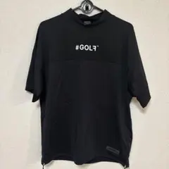 美品　cpg golf モックシャツ　ブラック　すそ幅リブ　サイズ3 美品 cpg golf モックシャツ ブラック すそ幅リブ サイズ3 - メルカリ