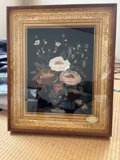 宝石画　天然石装飾のアート作品　希少品 天然石で作った宝石画 希少（送料込） - メルカリ
