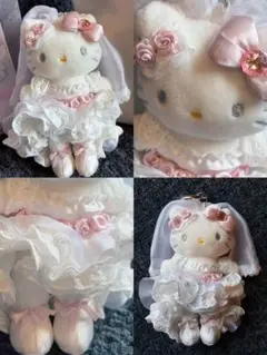 【海外POPUP限定】サンリオ　ハローキティ　足長ぬいぐるみ 香港　ウエディング 海外限定】サンリオ ハローキティ 足長ぬいぐるみ 香港 ウエディング