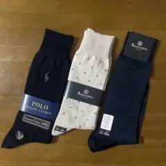 Polo Ralph Lauren 、Aquascutum ソックス 27-29
