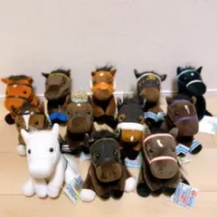 競馬ぬいぐるみ　アイドルホースセット