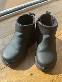 【ZARA キッズ ブーツ】ブラック 23