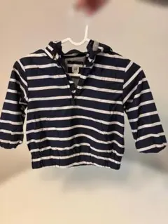 ストライプフード付きプルオーバーGAP 3years