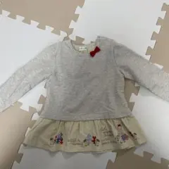 【美品】ニットプランナー長袖カットソー 90サイズ