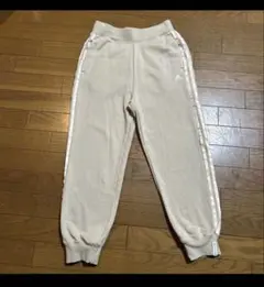 adidas スウェットパンツ ベージュ Sサイズ