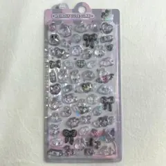 【最短当日発送】3D立体シール しろくろボンボン