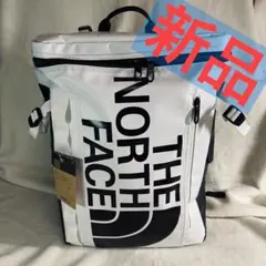 限定完売　新品ノースフェイス　白ホワイト×黒ブラック　ヒューズボックスⅡ 30L