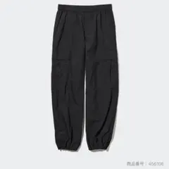 ユニクロ　イージーカーゴパンツ　ブラック　xs