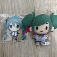 初音ミク ぬいぐるみとキーホルダーセット