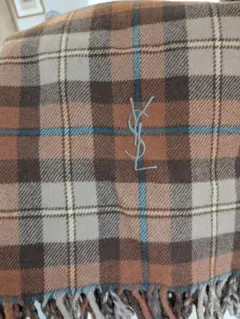 ♡Yves Saint Laurent♡ウール100ひざ掛け