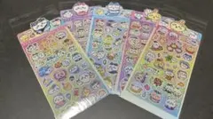 ちーかわキラキラシール5枚セット