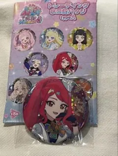 ひみつのアイプリ ファミリーマート ホロ缶バッジ サクラ　七瀬おとめ　セット