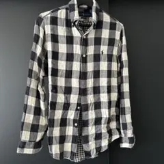 RALPH LAUREN 長袖シャツ チェック柄 XS