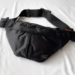 極美品 ポーター タンカー ウエスト ショルダーバッグL 黒 622-76628