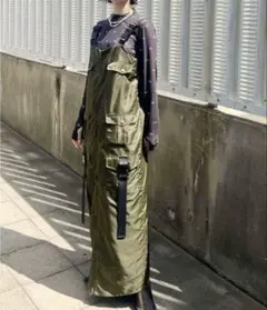 AMERI vintageMILITARY WORK I LINE DRESS - メルカリ