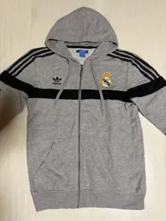 現地購入 レアルマドリード adidas パーカー グレーのサムネイル