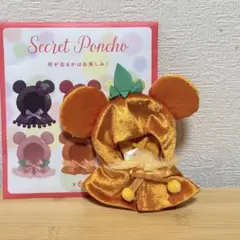 ディズニーストア　シークレットポンチョ　オレンジ