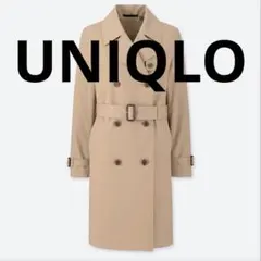 【UNIQLO】Wトレンチコート(ベルト付)