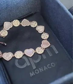 apm Monaco ハートモチーフ ブレスレット