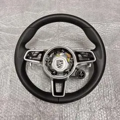 ポルシェ911 /991型 2017年式パドルスイッチ付 PDK純正ステアリング ポルシェ911 /991型 2017年式パドルスイッチ付 PDK純正ステアリング