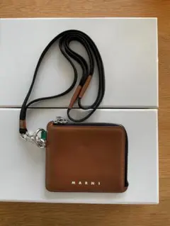 トムフォード コインケース ネックストラップ カードケース ブラウン