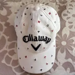 Callaway キャップ ホワイト レディース