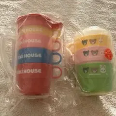 ♡新品未使用♡ミキハウス♡コップ♡ピッチャー♡4個入♡3個入♡