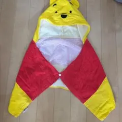 くまのプーさん フード付きタオル