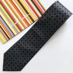 ポールスミス ネクタイ ドット柄 グレー