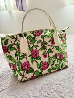 ロベルタピレリ　カメリア柄　2wayバッグ