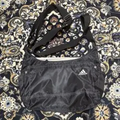 OLD adidas ショルダーバッグ y2k 希少00s~光沢 テック系