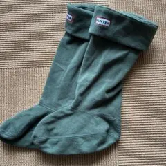 HUNTER グリーン レッグウェア Mサイズ