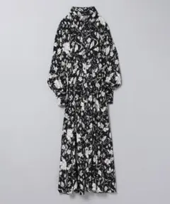 【 JEANASIS 】アソート柄フレアロングワンピース 花柄 / 264844